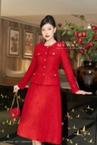 Outlet | Chân váy xòe dạ Red