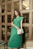 Outlet | Chân váy xòe xếp ly Green Berlin