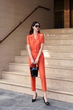 Outlet | Quần baggy cạp cao Pumpkin Orange