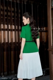 Outlet | (4 màu) Chân váy xòe xếp ly Basic