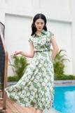 Outlet | Áo sơ mi tay vát họa tiết