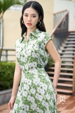 Outlet | Áo sơ mi tay vát họa tiết