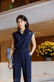 Outlet | (2 màu) Quần baggy cạp cao