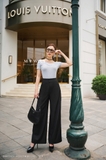 Outlet | Quần suông hai cúc Denim