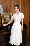 Outlet | Chân váy xòe Cotton Embroidery