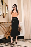 Outlet | Áo cotton thun cổ V tay ngắn