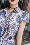 Outlet | Chân váy xòe họa tiết Cotton Calico