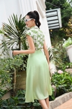 Outlet | Chân váy xòe tơ Mint Green