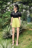 Outlet | Quần short ngắn basic hai cúc năng động