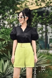 Outlet | Quần short ngắn basic hai cúc năng động
