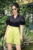 Outlet | Quần short ngắn basic hai cúc năng động
