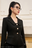 Outlet | Áo vest cổ biến kiểu tay dài
