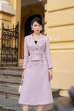 Outlet | Chân váy dáng A dạ tweed cao cấp