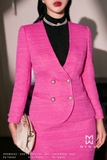 Outlet | Chân váy ôm dạ tweed tôn dáng