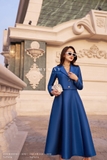 Outlet | (2 màu) Chân váy xòe taffeta sang trọng
