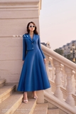 Outlet | (2 màu) Chân váy xòe taffeta sang trọng