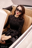 Outlet | Đầm Xòe Phối Ren