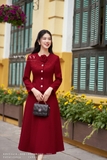 Outlet | (3 màu) Áo vest dài tay phối viền ren hoa tinh tế