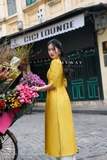 Outlet | Áo Dài Cổ Cách Tân Đính Nơ