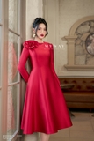 Outlet | (2 màu) Đầm xòe basic đính hoa