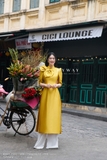 Outlet | Áo Dài Cổ Cách Tân Đính Nơ