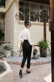 Outlet | Quần baggy basic đính hoa