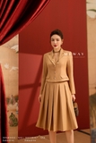 Outlet | Chân váy xòe xếp ly basic