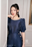 Outlet | Quần suông Taffeta Chanel basic