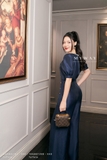 Outlet | Quần suông Taffeta Chanel basic
