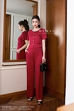 Outlet | (2 màu) Quần suông Cotton Calico basic