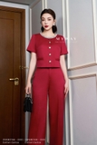 Outlet | (2 màu) Quần suông Cotton Calico basic
