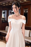 Outlet | Đầm xòe hai dây xếp ly