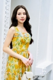 Outlet | Đầm maxi hai dây nhún 3 tầng
