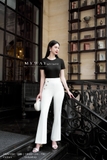 Outlet | Áo cotton thun đính logo MYWAY