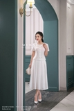 Outlet | Áo kiểu suông ôm đính hoa