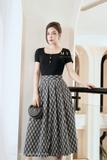 Outlet | Chân váy xòe xếp ly