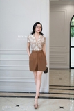 Outlet | (3 màu) Quần short cạp cao bassic
