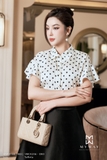 Outlet | Áo sơ mi tay ngắn chấm bi