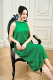 Outlet | Đầm suông cổ tròn đính cườm