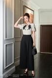 Outlet | Quần suông xếp ly