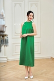 Outlet | Đầm suông cổ tròn đính cườm