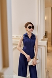 Outlet | Jumpsuit sơ mi sát nách