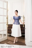 Outlet | (3 màu) Áo kiểu dáng Peplum hai dây