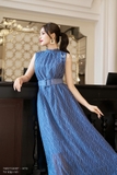 Outlet | Đầm maxi dáng suông kèm đai