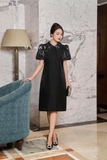 Outlet | Đầm sơ mi suông tay bồng
