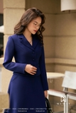 Outlet | (3 màu) Áo vest croptop dài tay họa tiết chấm bi