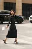 Outlet | Chân váy Dạ Tweed chữ A công sở