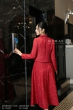 Outlet | Chân váy xòe Dạ Tweed cạp cao
