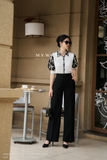 Outlet | Áo sơ mi suông vừa tay lỡ