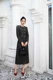 Outlet | Áo vest công sở dài tay cúc mạ